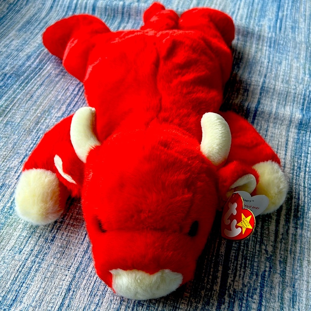 Ty Beanie Buddy - Snort The Red Bull (13in)
